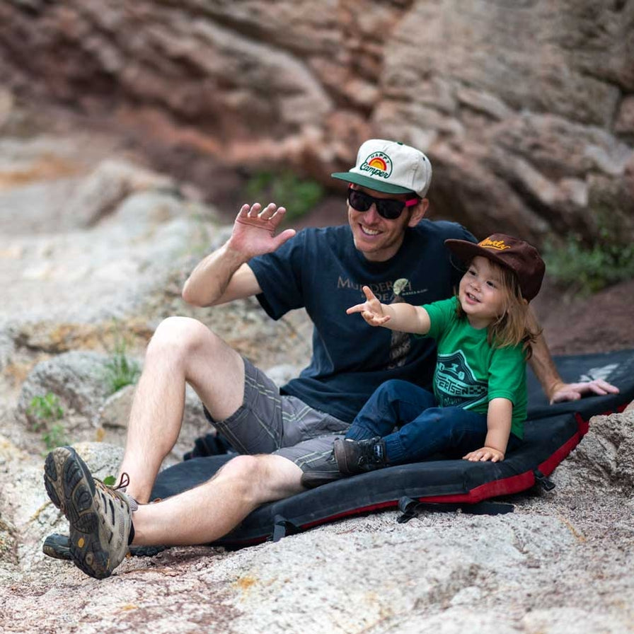 Happy Camper Snapback Hat