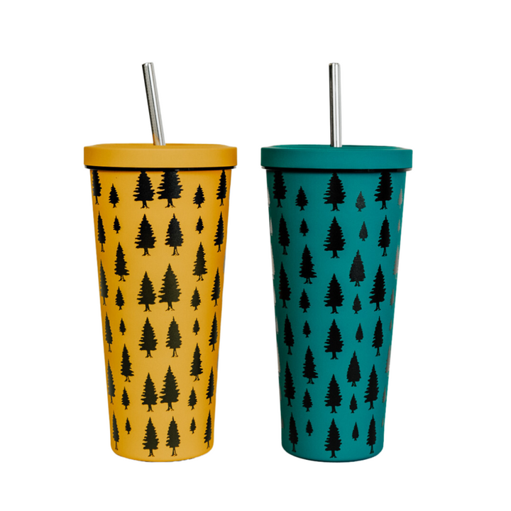 Pine Trees Travel Tumbler