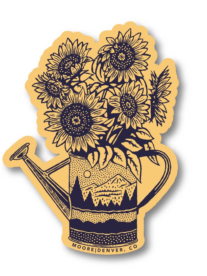Sunflower Sticker