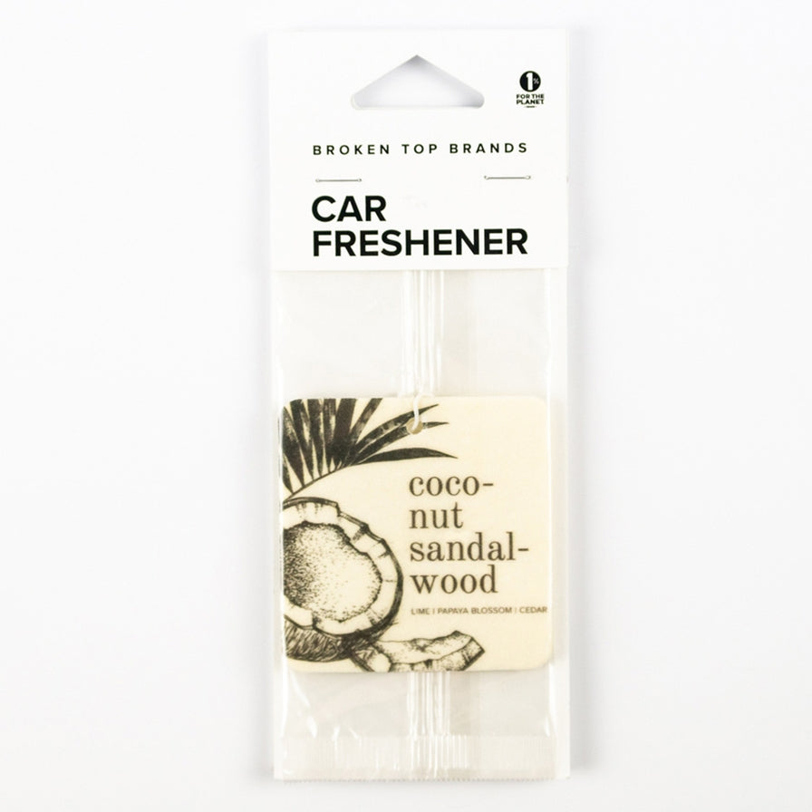 Coconut Sandalwood Air Freshener