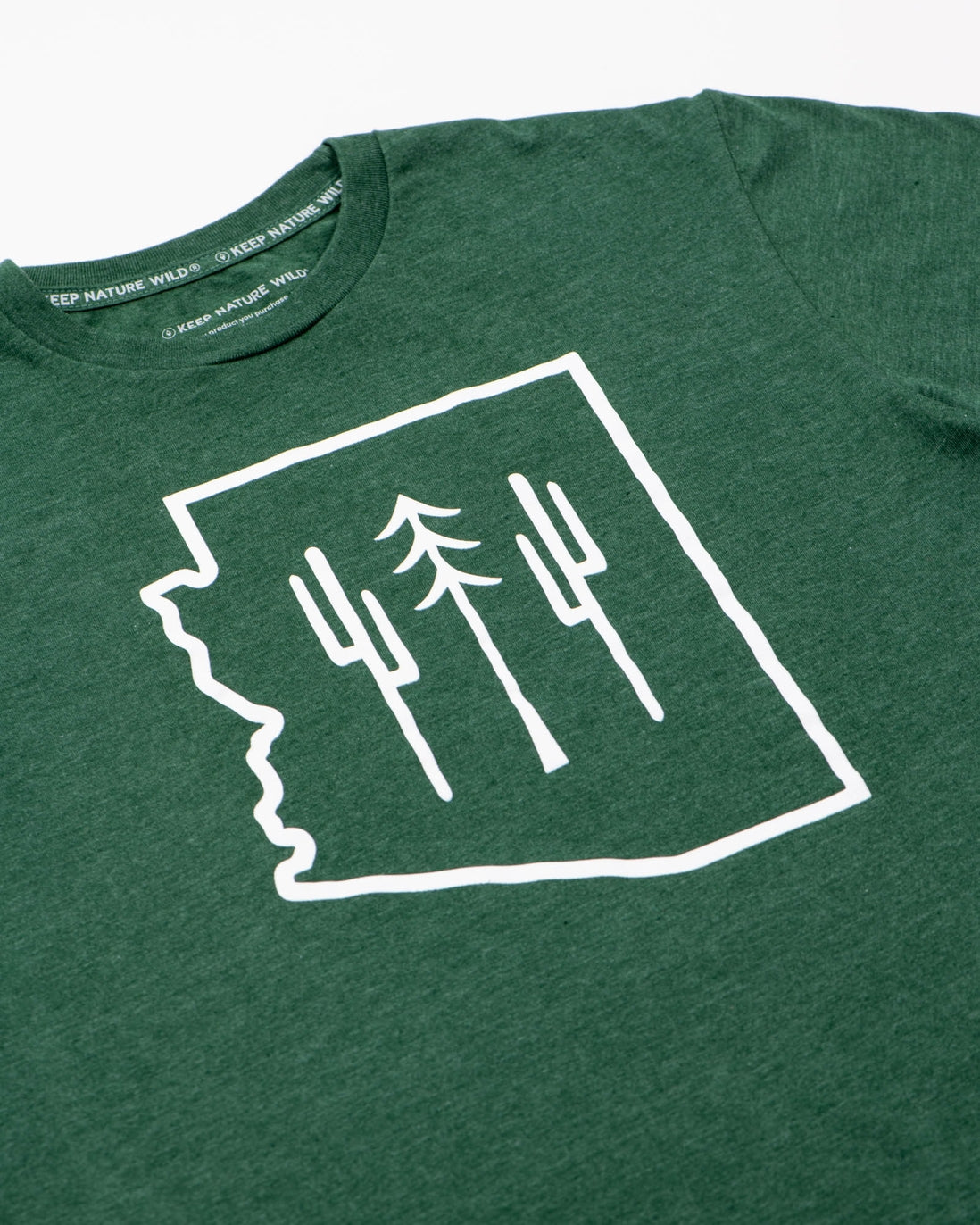 AZ Wilderness Tee - Forest Green