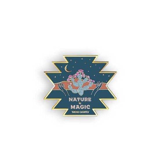 Nature is Magic Enamel Pin