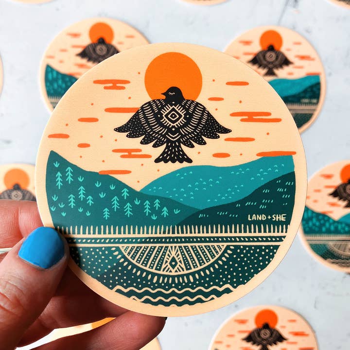 Sights On the Horizon Sticker