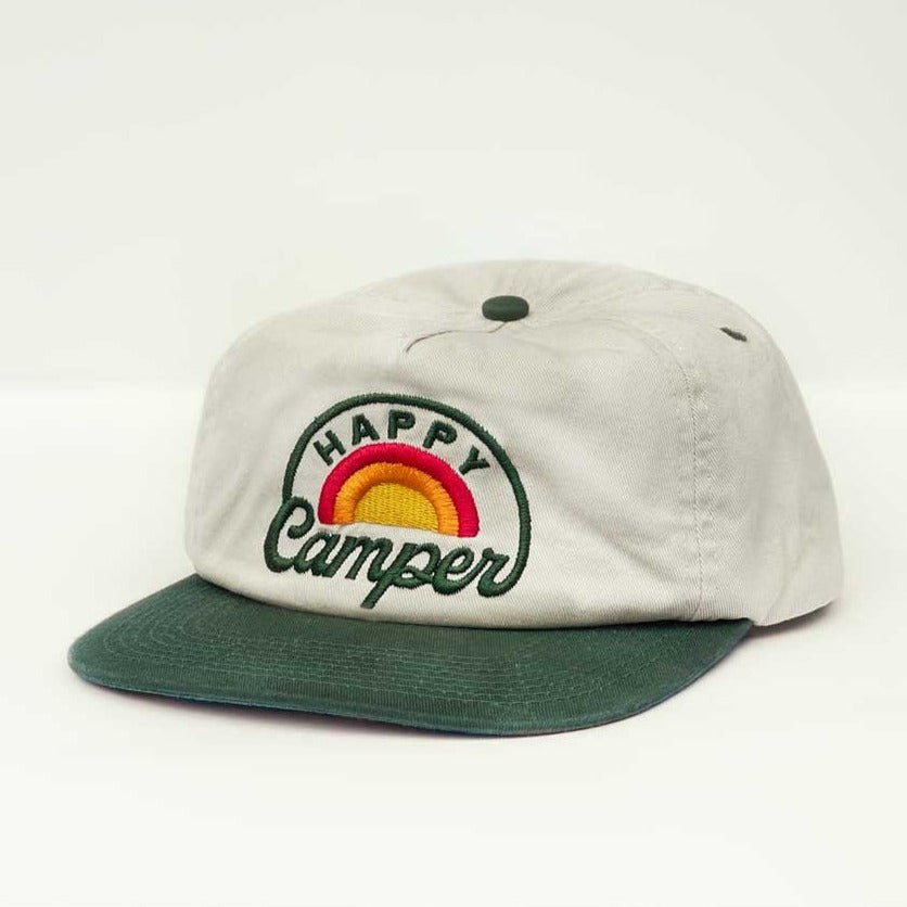 Happy Camper Snapback Hat