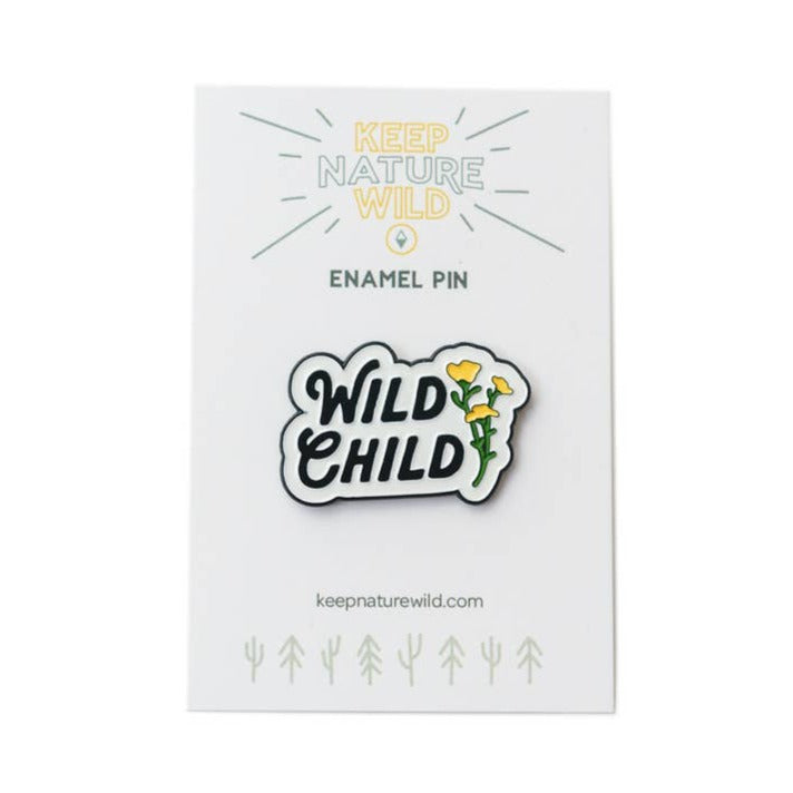 Wild Child Enamel Pin