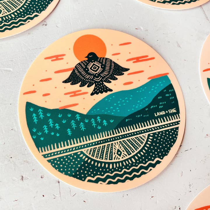 Sights On the Horizon Sticker