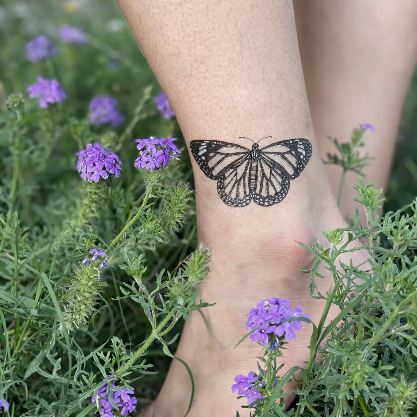 Monarch Butterfly Temporary Tattoo