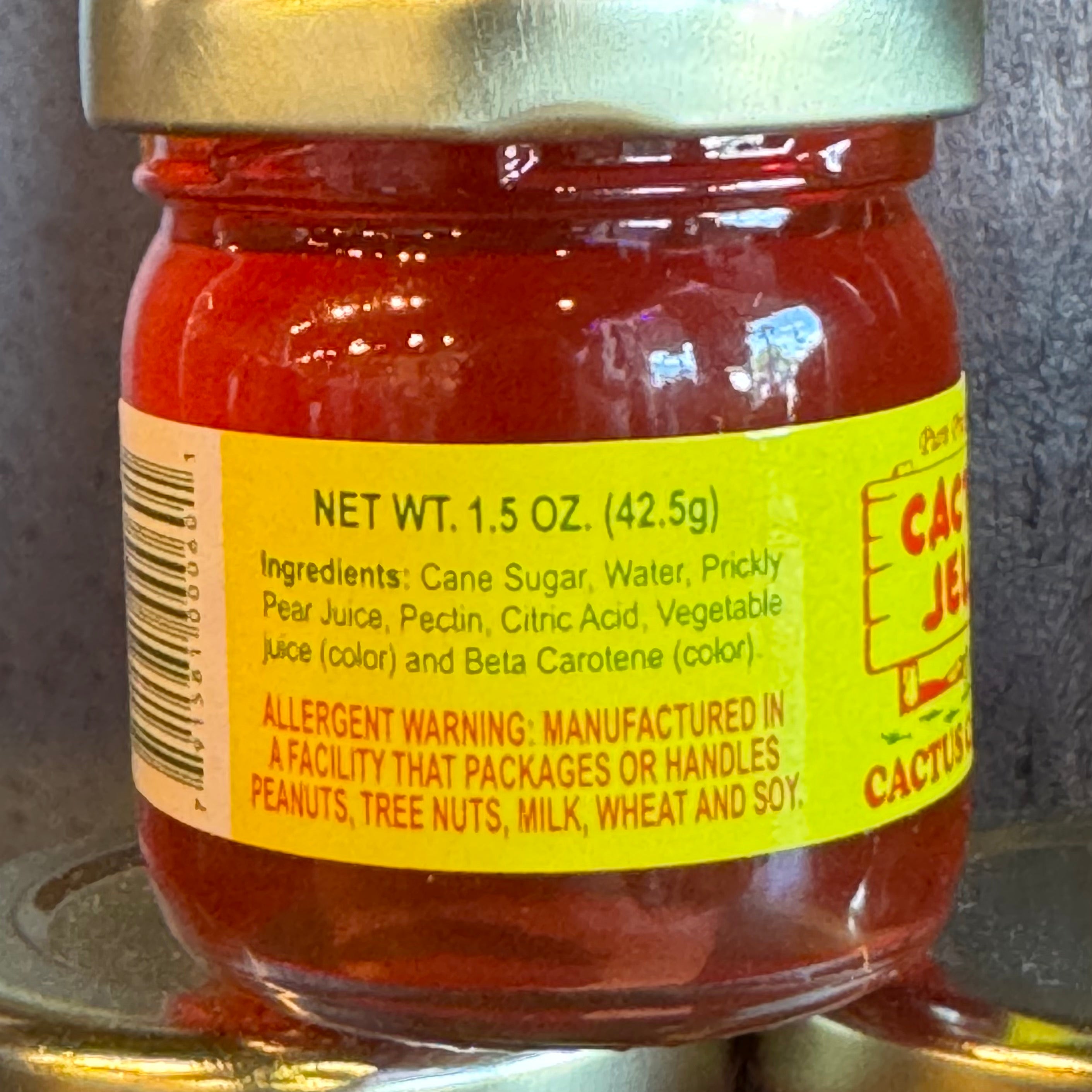 Prickly Pear Cactus Jelly 1.5 oz