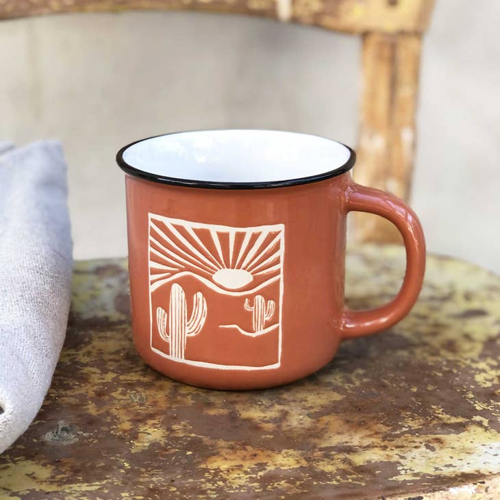 Cactus Camp Mug | Desert Red