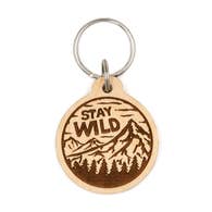 Stay Wild Keychain