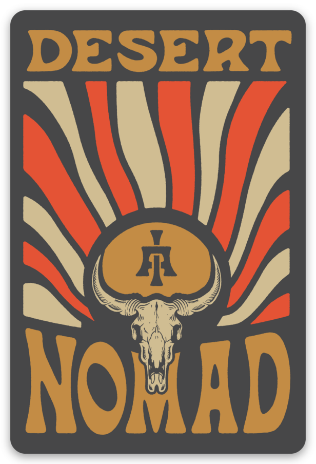 Desert Nomad Sticker