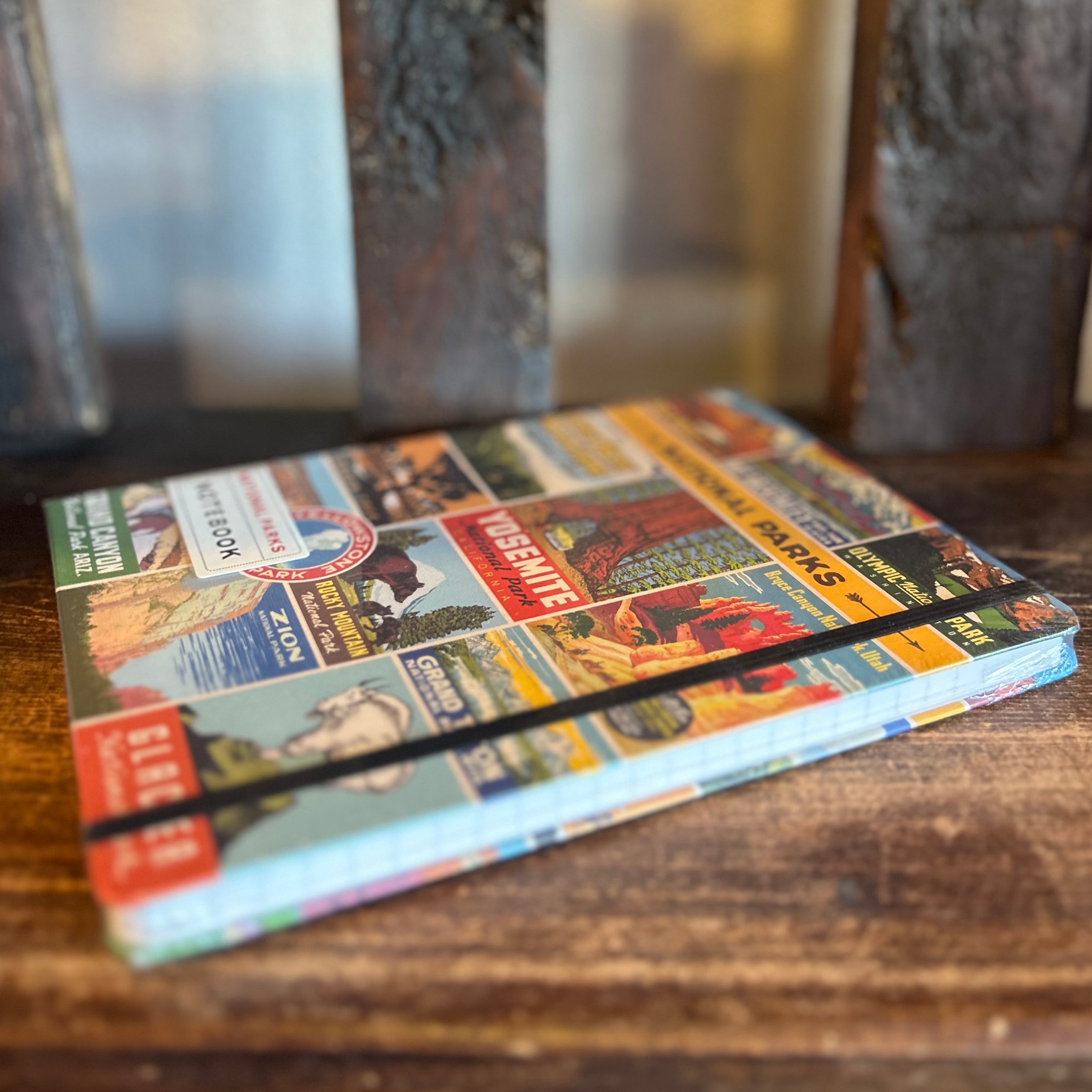 National Parks Vintage Notebook - Large