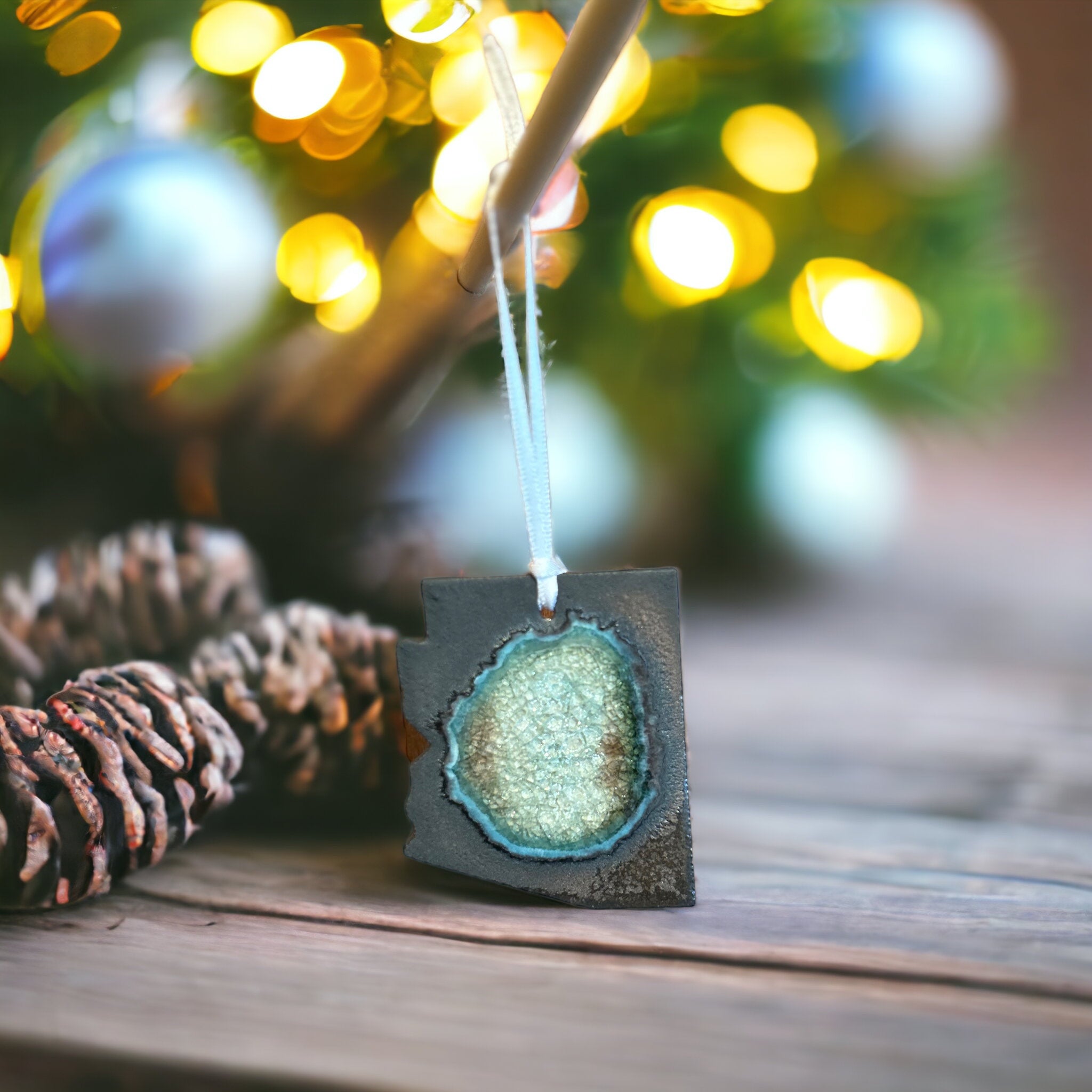 Arizona Geode Ornament