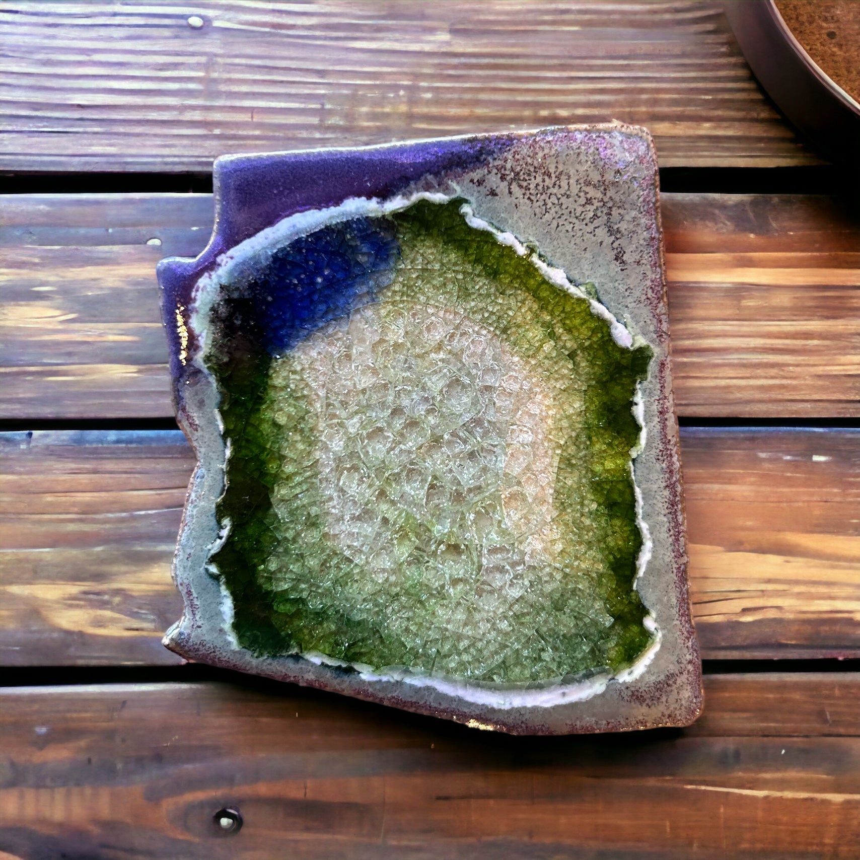 Stoneware & Glass Arizona Coaster