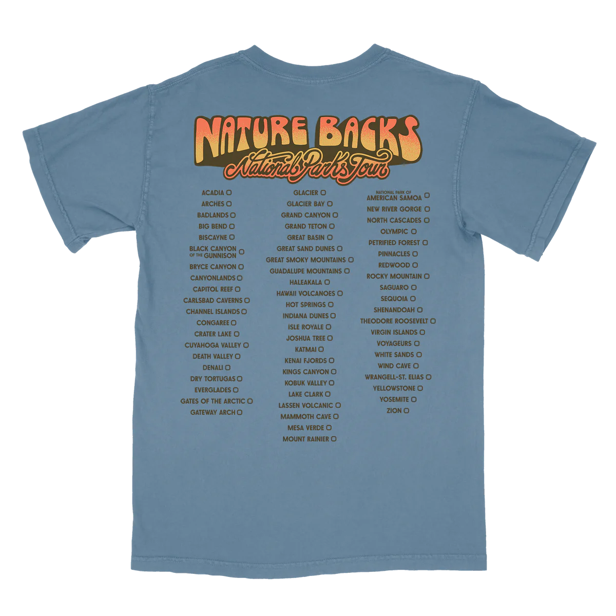 National Parks Tour Tee
