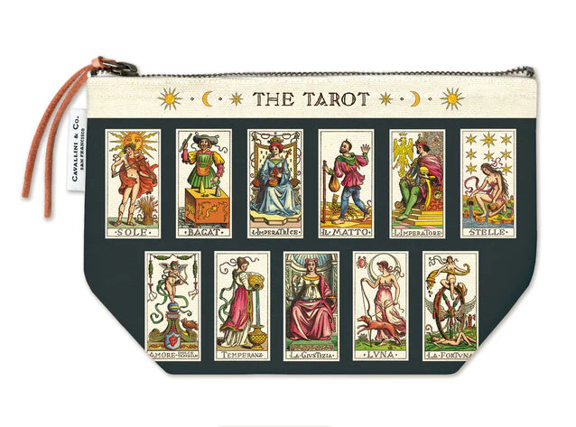 Tarot Card Vintage Pouch