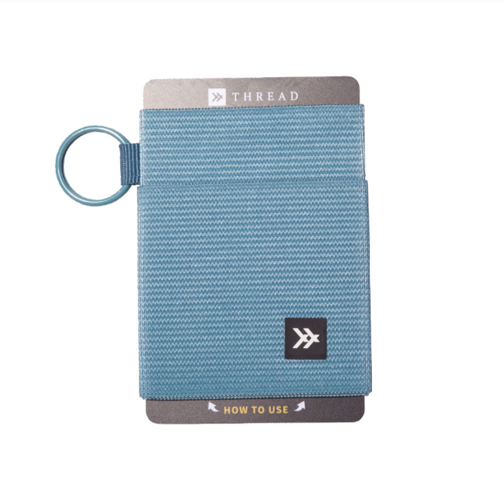 Thread Solid Color Elastic Wallet