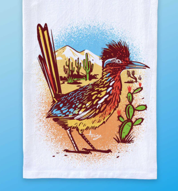 Chaparral Bird Tea Towel