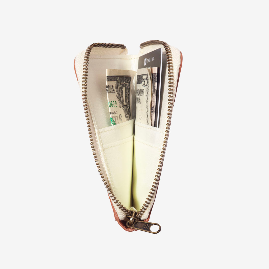 Thread Zipper Wallet