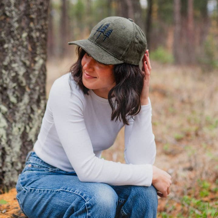 Big Three Tree Corduroy Trucker