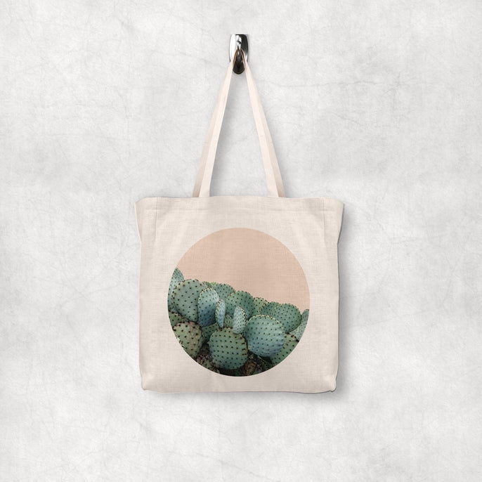Blush Cactus Tote
