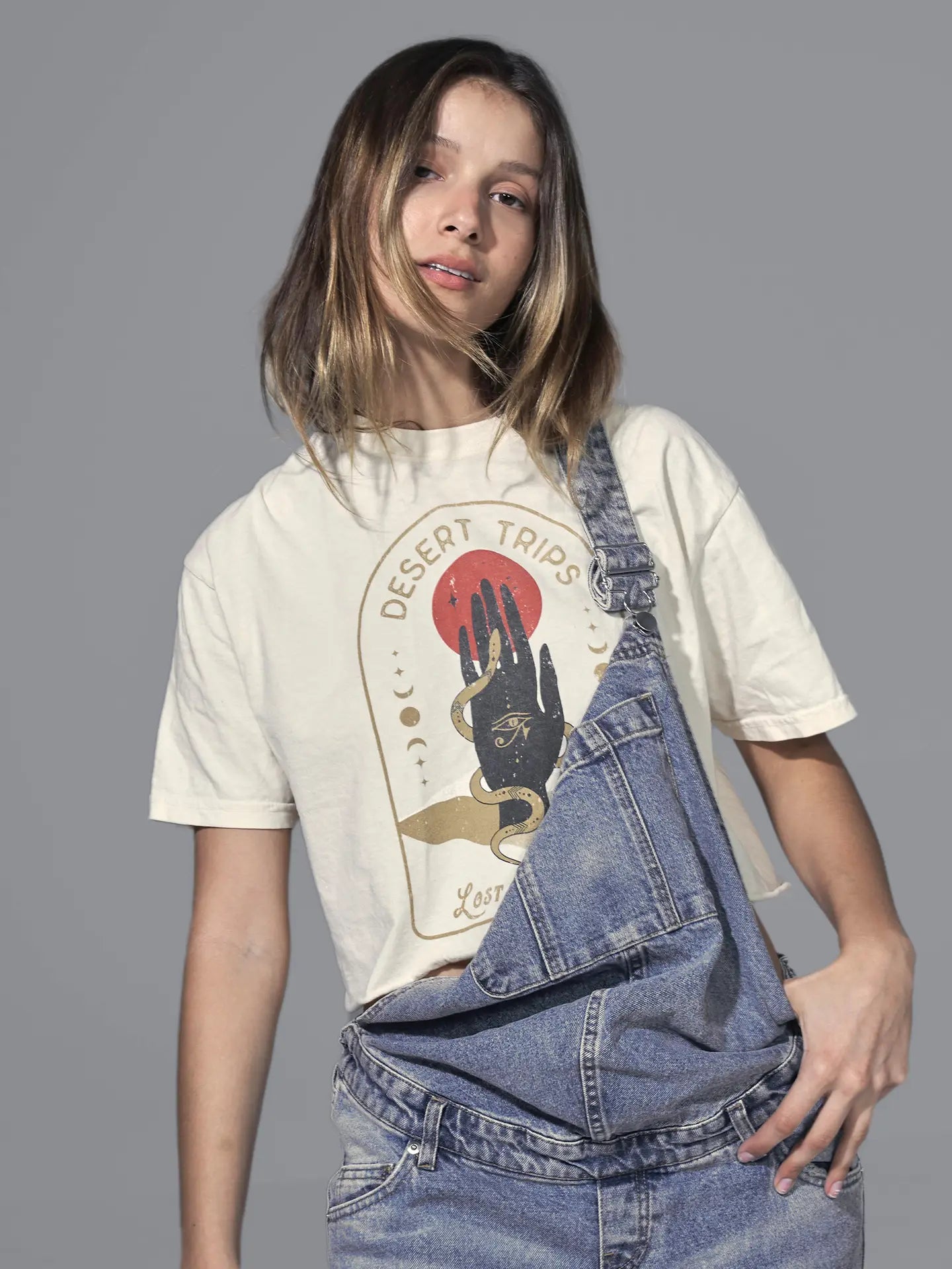 Desert Trips Crop Tee