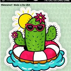 Tubing Cactus Sticker
