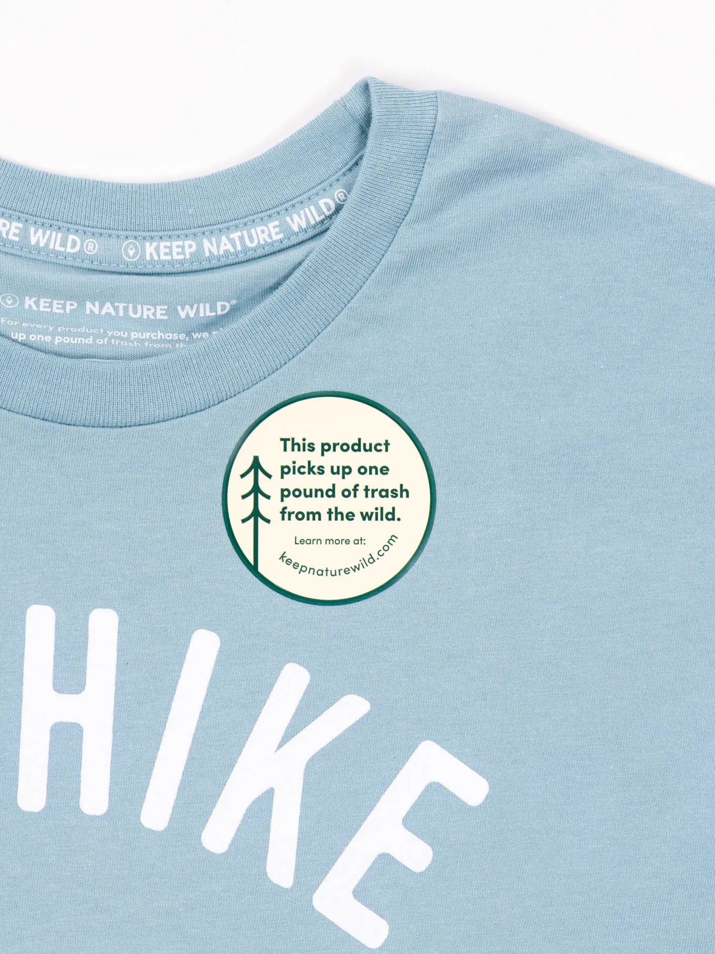 I'd Hike That Tee - Morning Mist