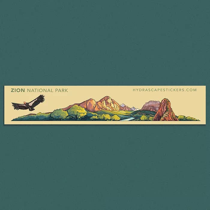 Zion Miniscape Sticker