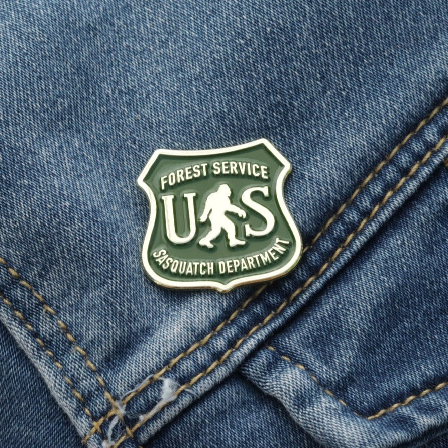 US Forest Service, Sasquatch Dept. Pin