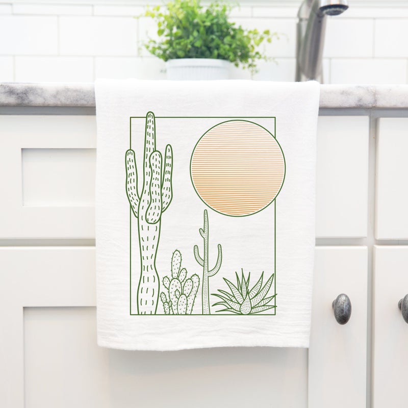 Sonoran Sunrise Tea Towel