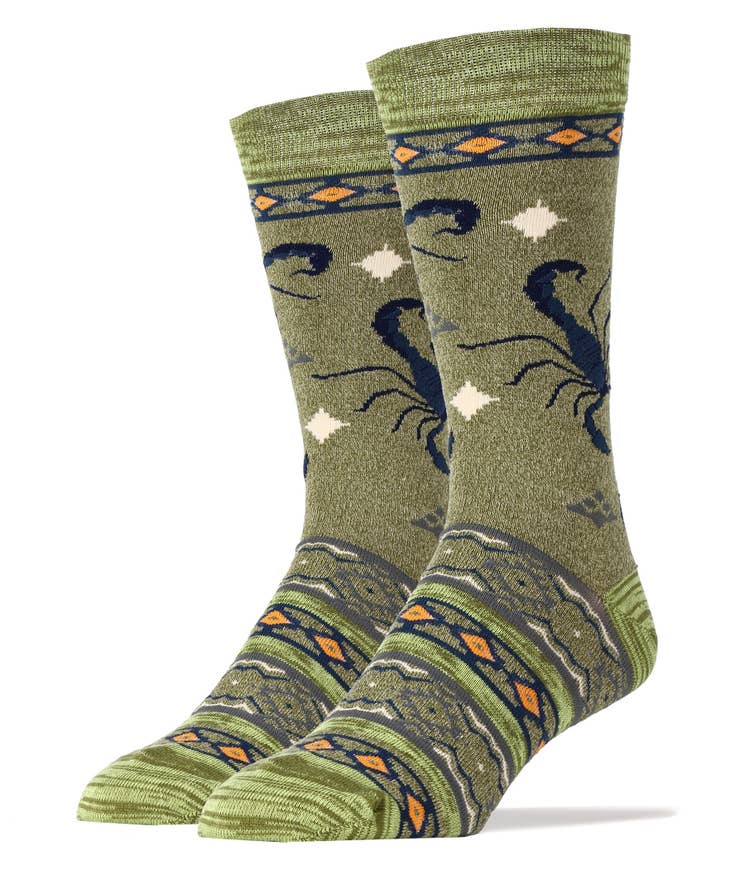 Scorpion Bite Men's Socks