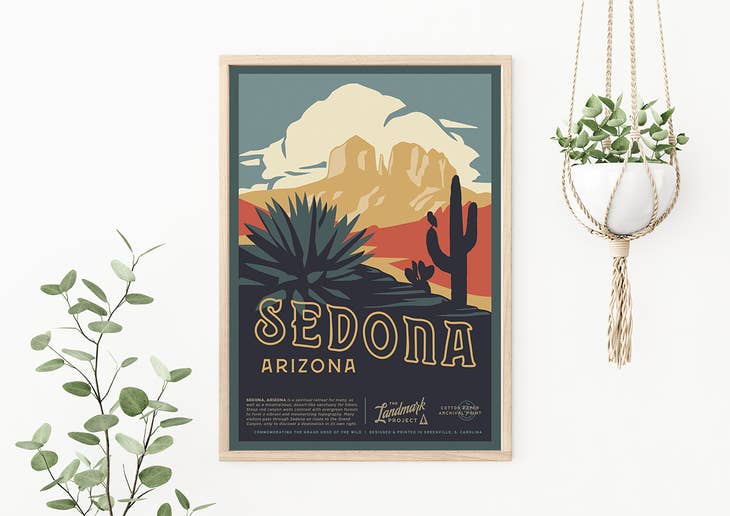 Sedona Poster - 12 x 16