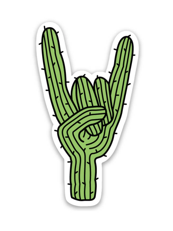 Rockin' Saguaro Sticker