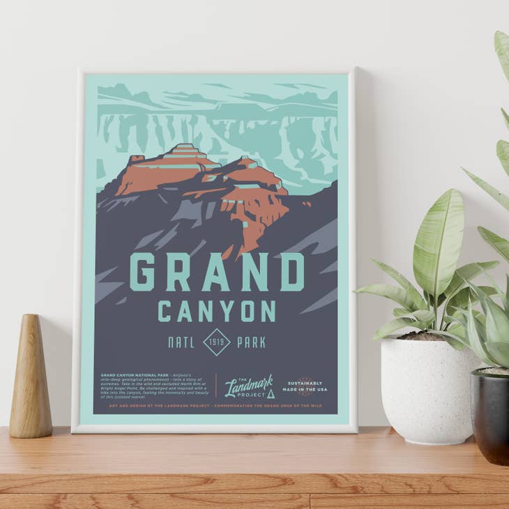 Grand Canyon North Rim Poster - 12 x 16