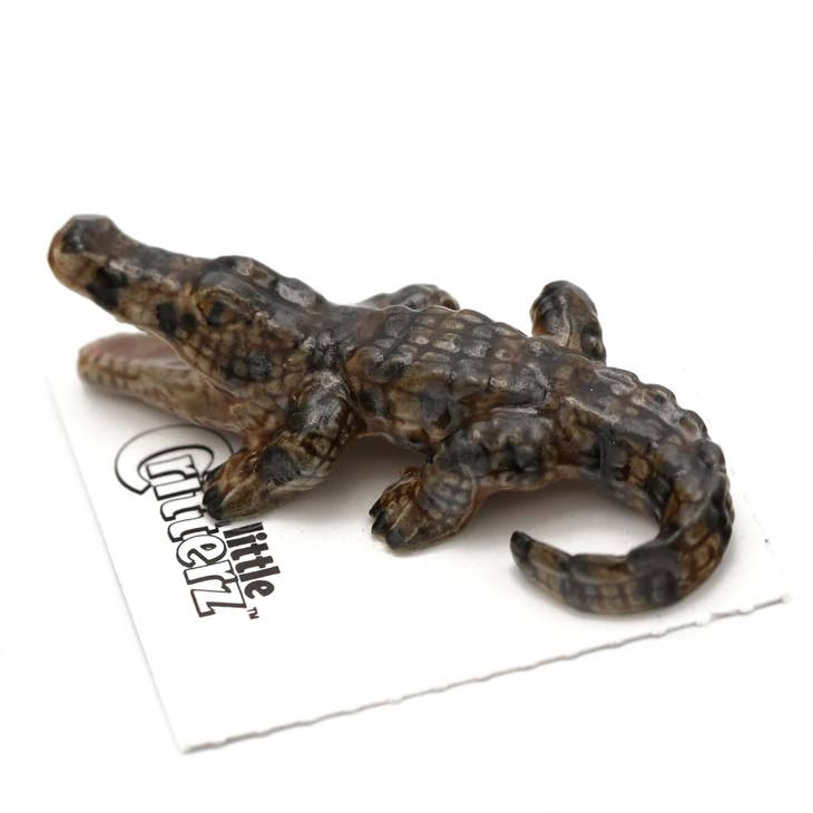 American Alligator Porcelain Miniature