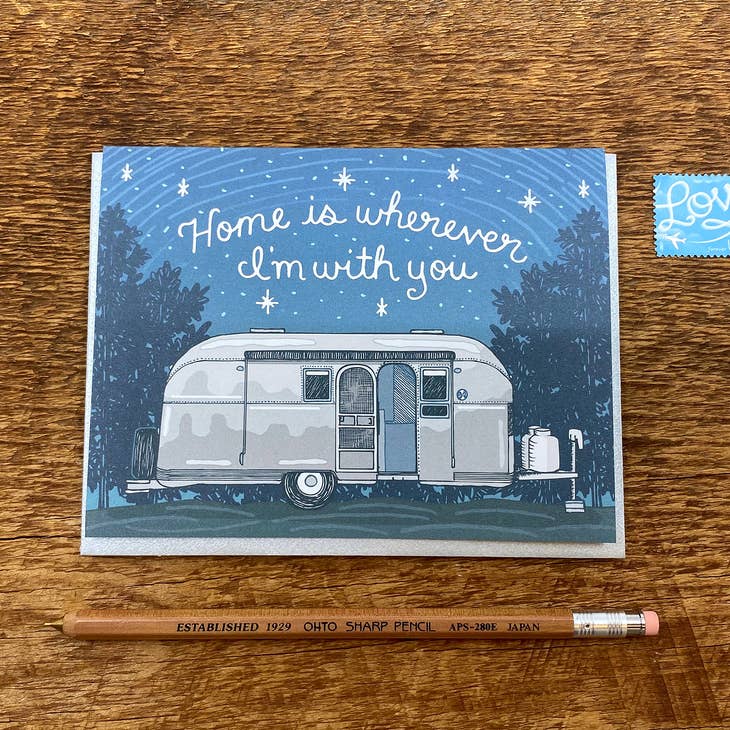 Home With You Airstream Card