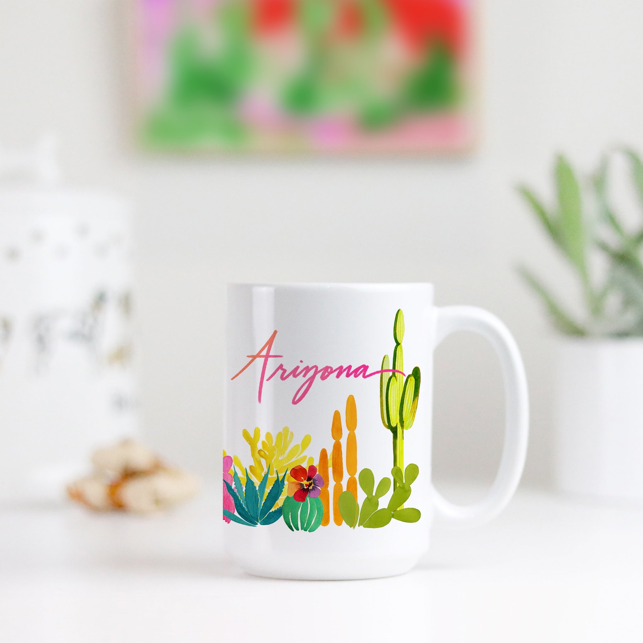 Arizona Sun Garden Ceramic Mug