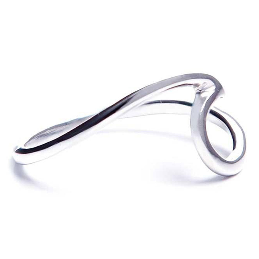 Silver Wave Ring