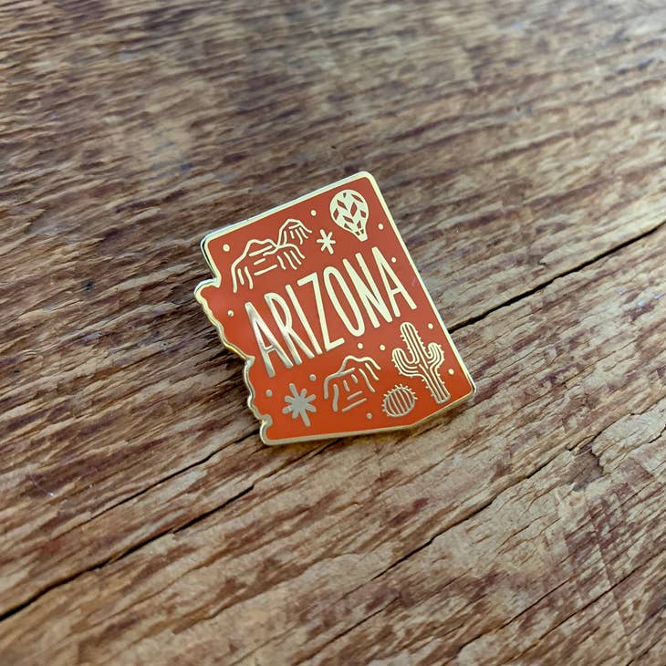 Arizona Enamel Pin