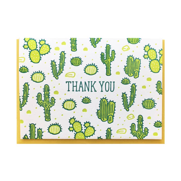 Thank You Cactus Card