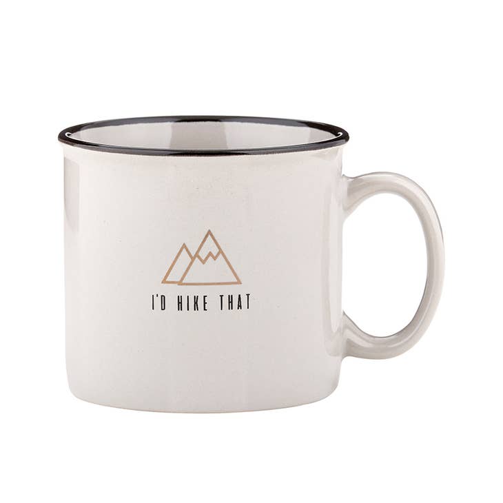 I'd Hike That Ceramic Mug