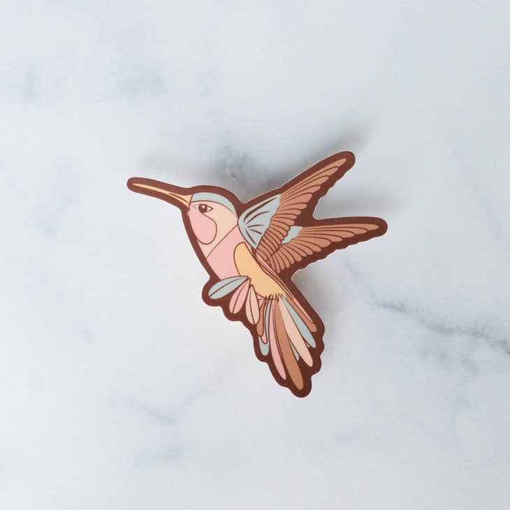 Wild Dream Hummingbird Sticker