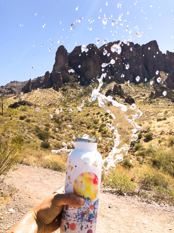 Superstition Mountains Steel Water Bottle