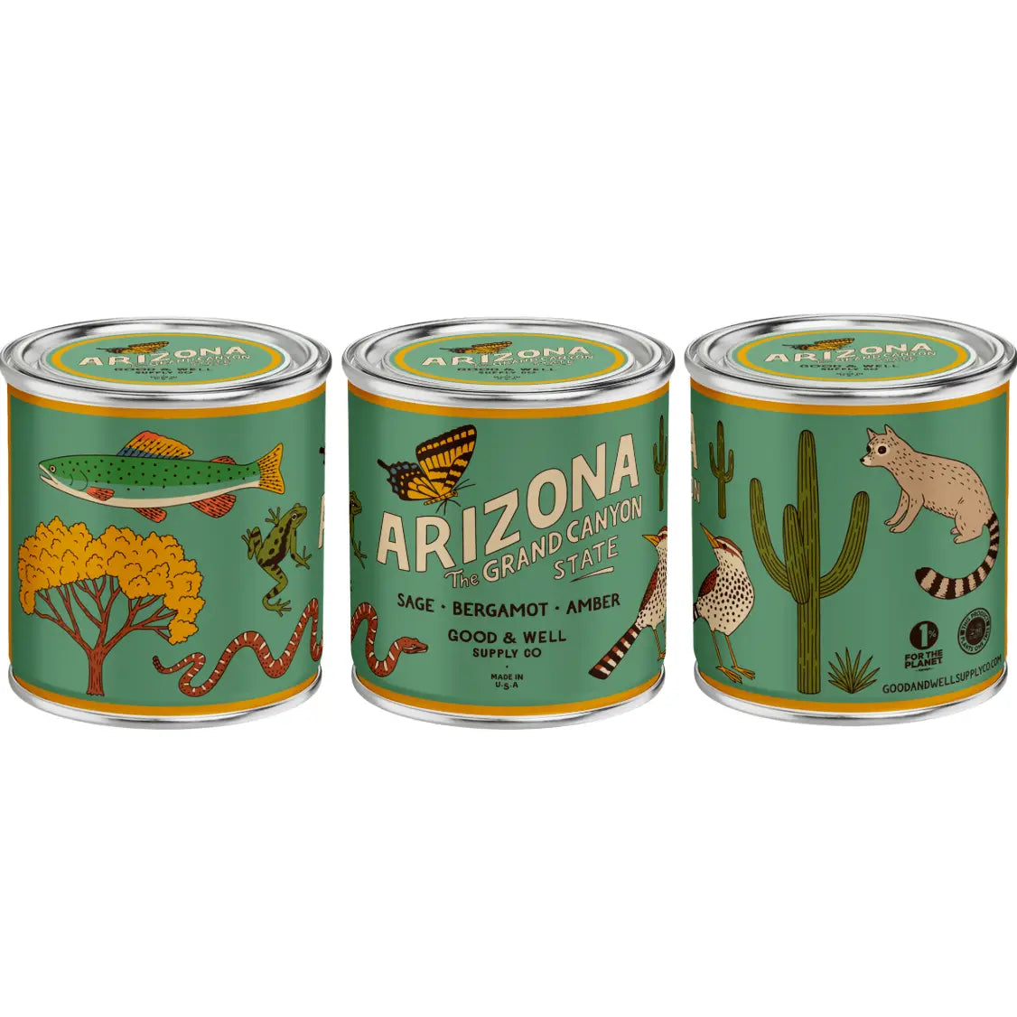 Arizona State Love Candle