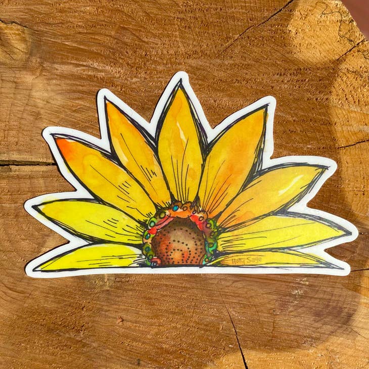 Sunflower Sunrise Sticker