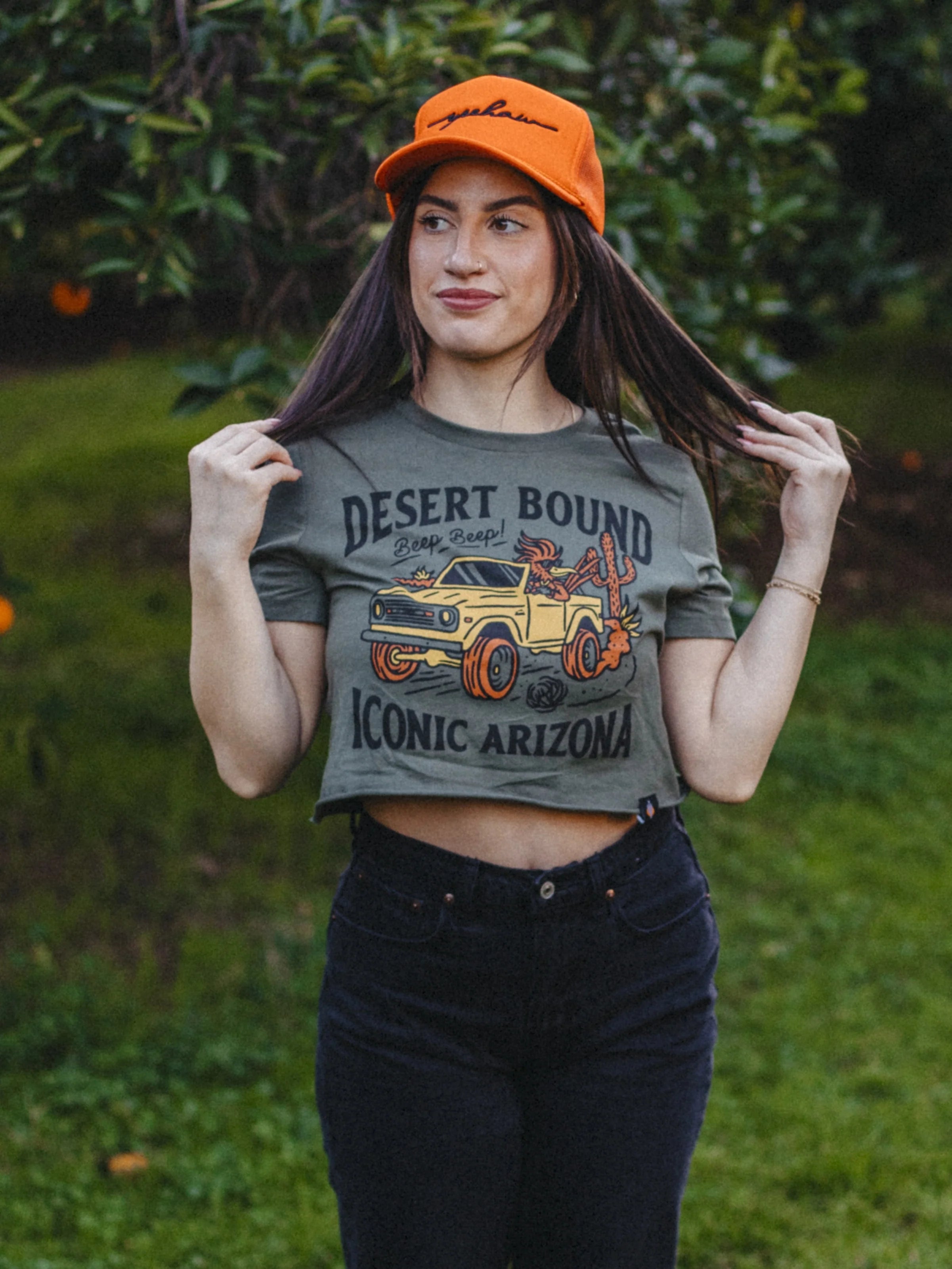 Desert Bound Crop Tee