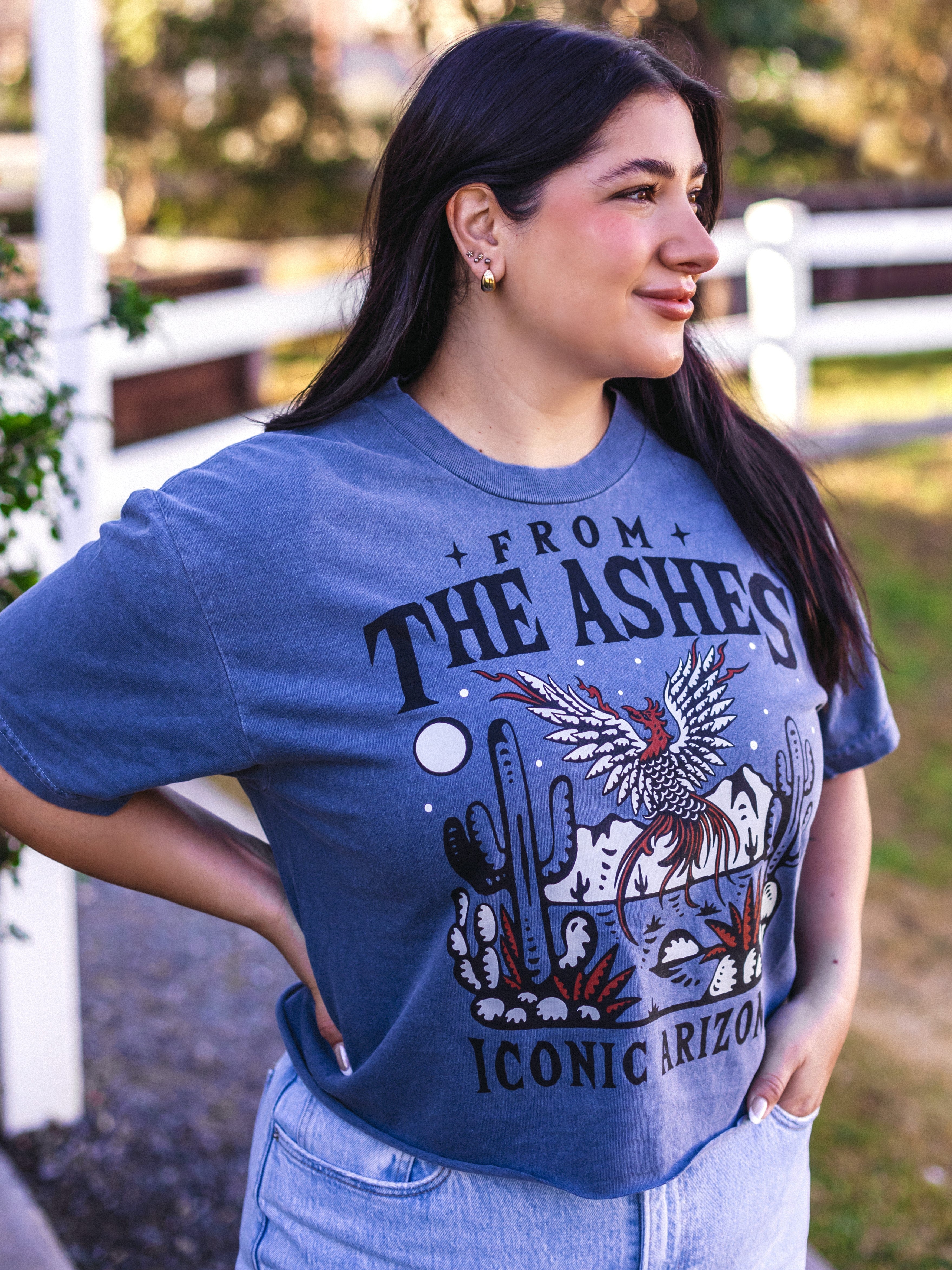 From the Ashes Women's Boxy Crop Tee