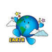 Earth Sticker