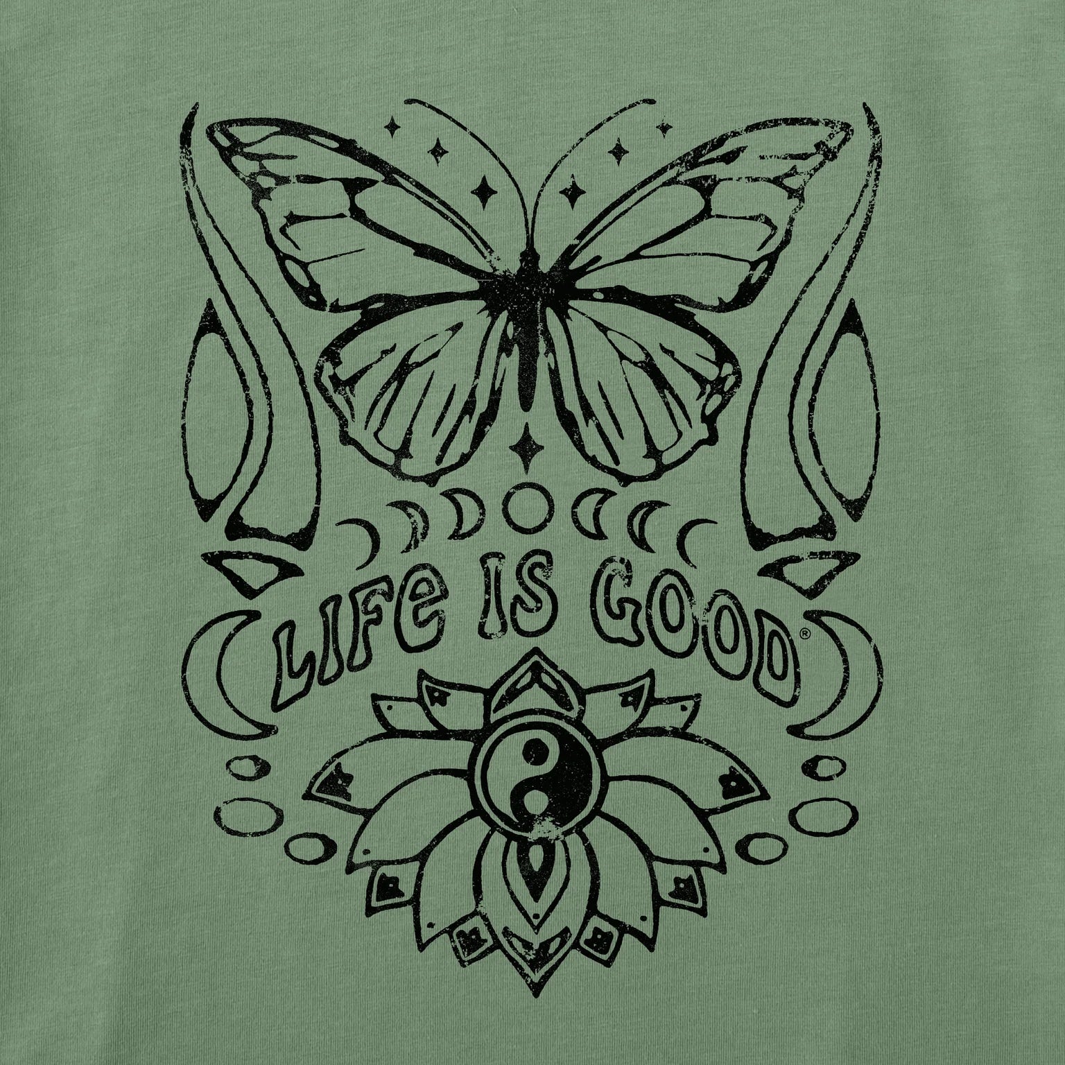 Butterfly Crusher-Lite Shrunken Tee